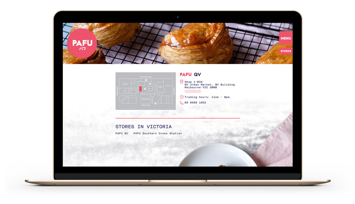 PAFU Website - East Digital Sydney